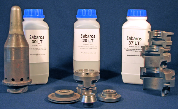 Сплавы SABAROS LT для ремонта деталей формокомплекта стекольной промышленности